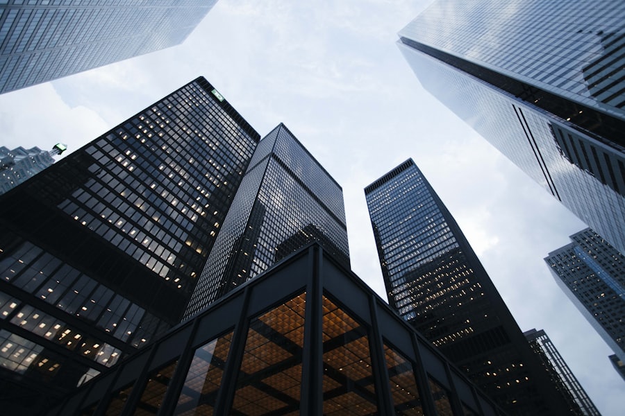 Commercial high-rise buildings